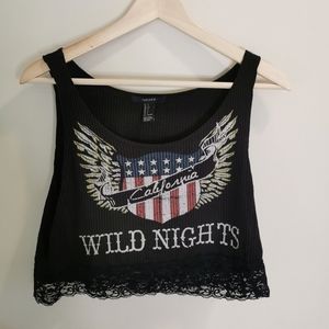 F21 tank top crop